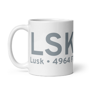 Lusk (KLSK) Airport Mug