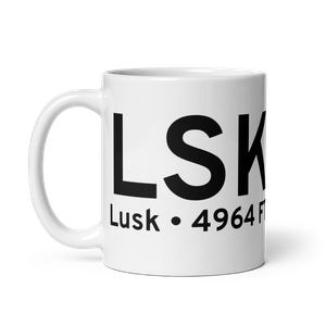 Lusk (KLSK) Airport Mug
