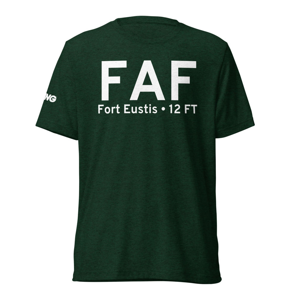 Fort Eustis (KFAF) Airport Tri-blend T-Shirt 