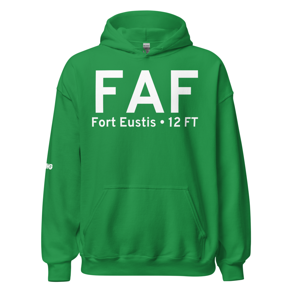 Fort Eustis (KFAF) Airport Hoodie Sweatshirt 