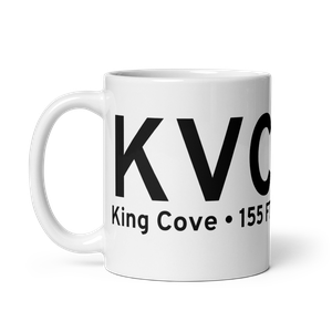 King Cove (PAVC) Airport Mug