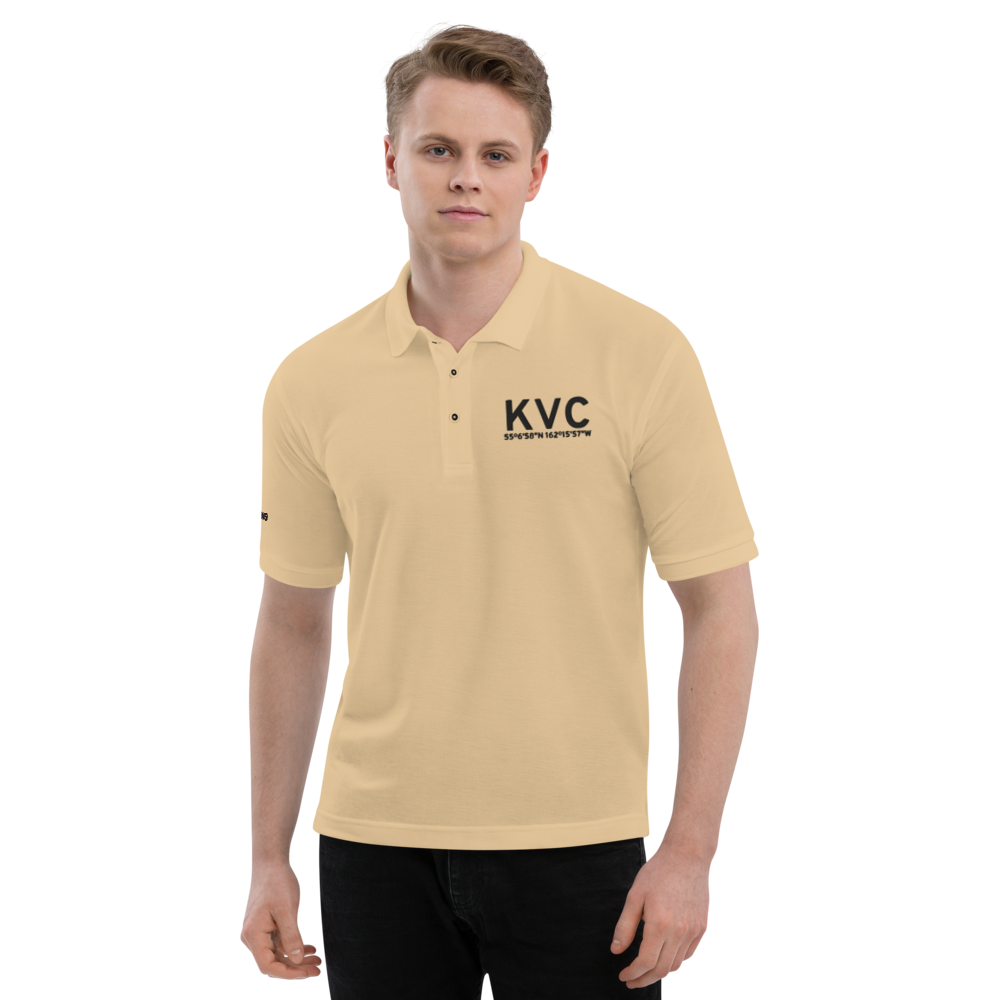 King Cove (PAVC) Airport Port Authority Embroidered Polo Shirt 