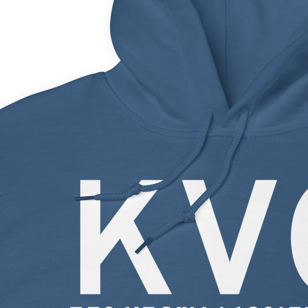 King Cove (PAVC) Airport Hoodie Sweatshirt 