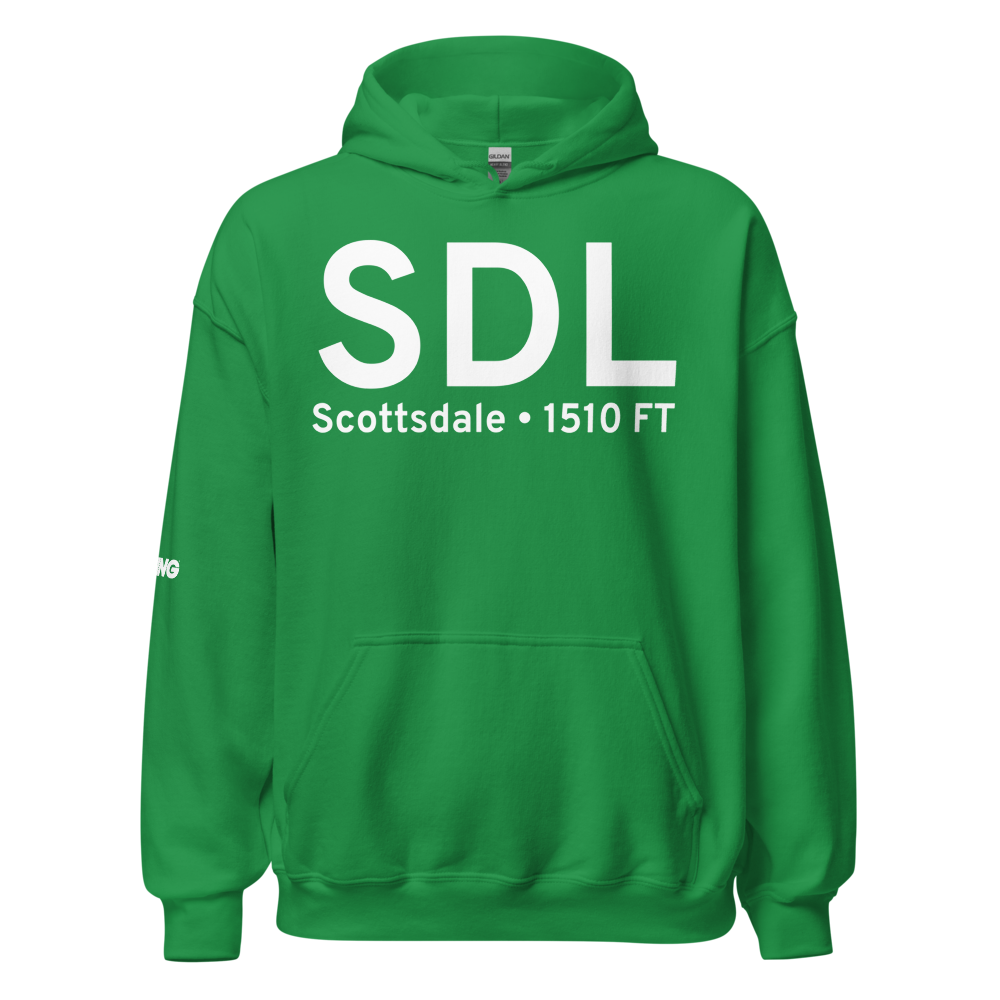 Scottsdale (KSDL) Airport Hoodie Sweatshirt 