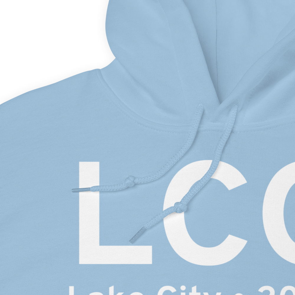 Lake City (KLCQ) Airport Hoodie Sweatshirt 