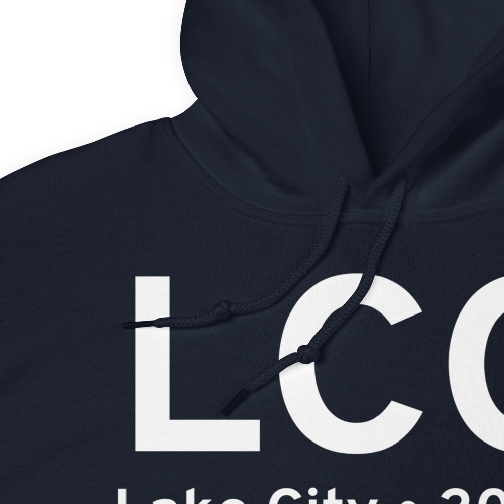 Lake City (KLCQ) Airport Hoodie Sweatshirt 