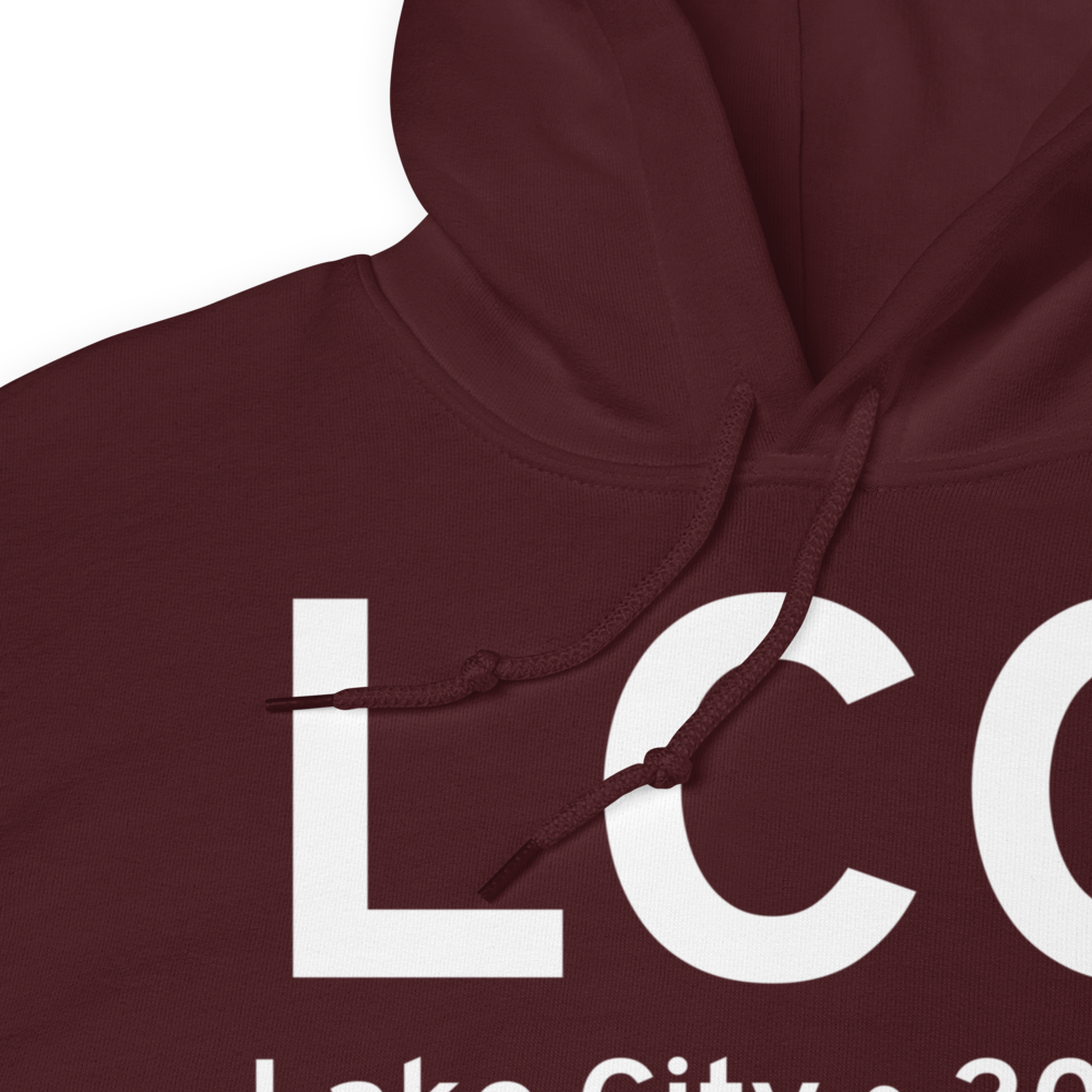 Lake City (KLCQ) Airport Hoodie Sweatshirt 
