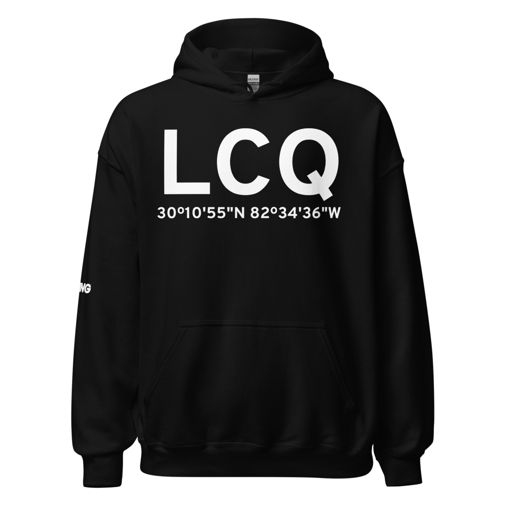 Lake City (KLCQ) Airport Hoodie Sweatshirt 