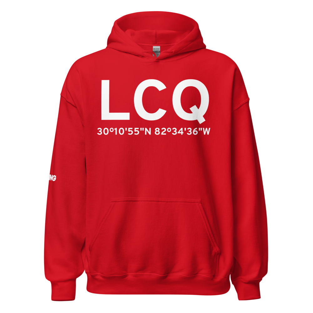 Lake City (KLCQ) Airport Hoodie Sweatshirt 