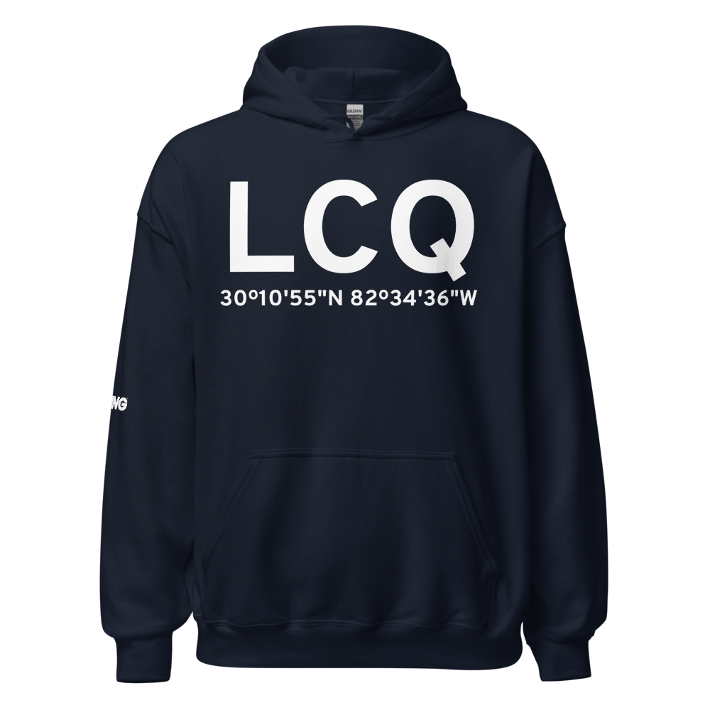 Lake City (KLCQ) Airport Hoodie Sweatshirt 