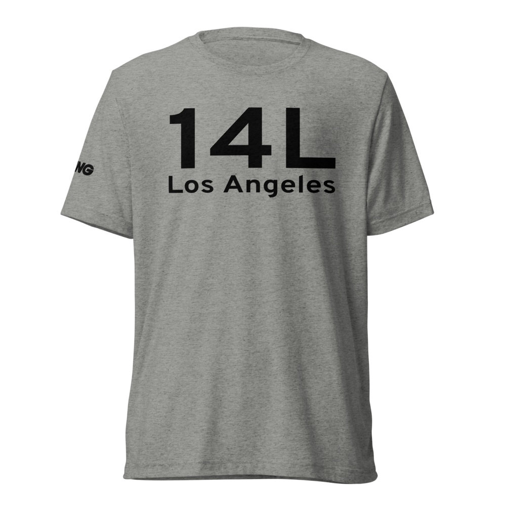 Los Angeles (14L) Airport Tri-blend T-Shirt 