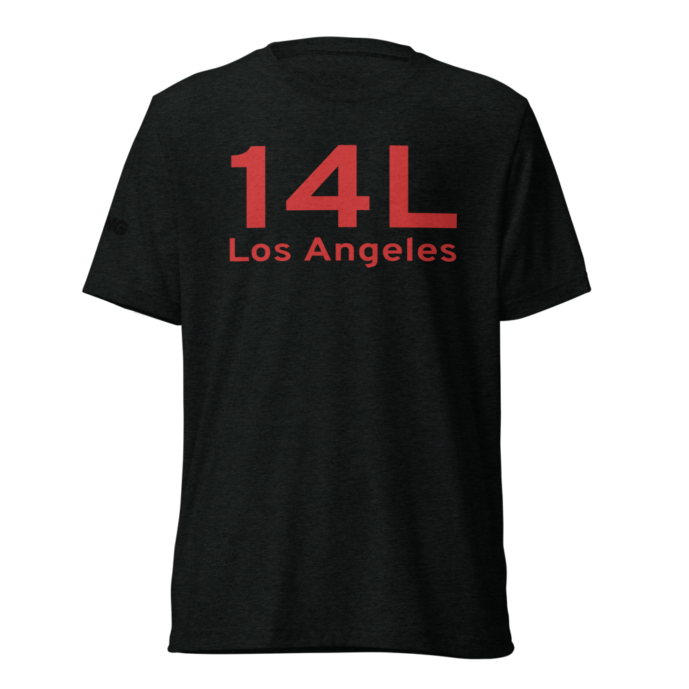 Los Angeles (14L) Airport Tri-blend T-Shirt 