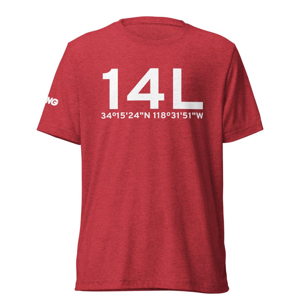 Los Angeles (14L) Airport Tri-blend T-Shirt 