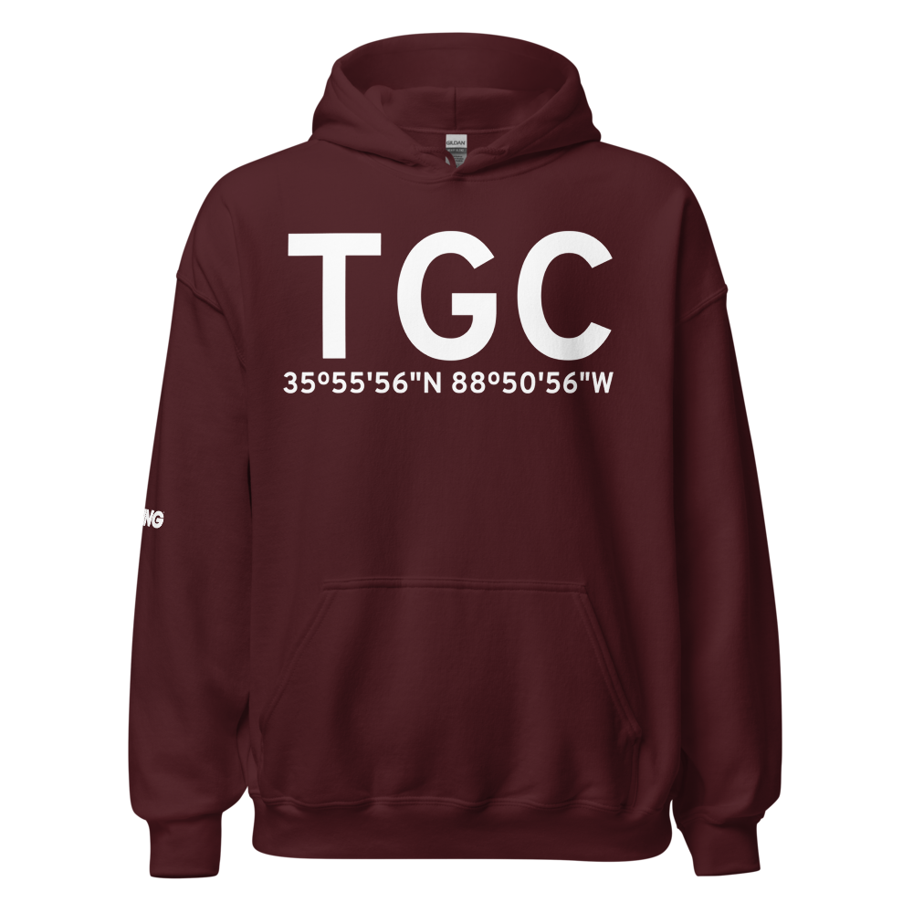 Trenton (KTGC) Airport Hoodie Sweatshirt 