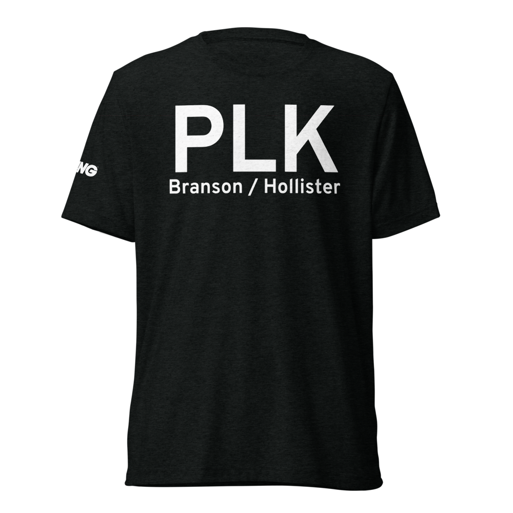 Branson / Hollister (KPLK) Airport Tri-blend T-Shirt 
