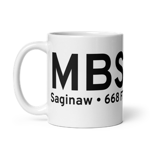 Saginaw (KMBS) Airport Mug
