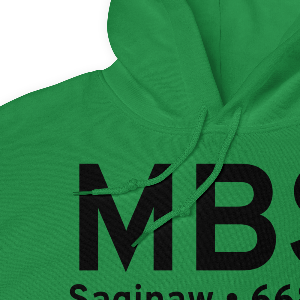 Saginaw (KMBS) Airport Hoodie Sweatshirt 