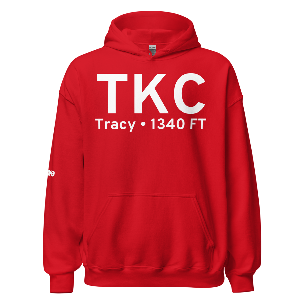 Tracy (KTKC) Airport Hoodie Sweatshirt 