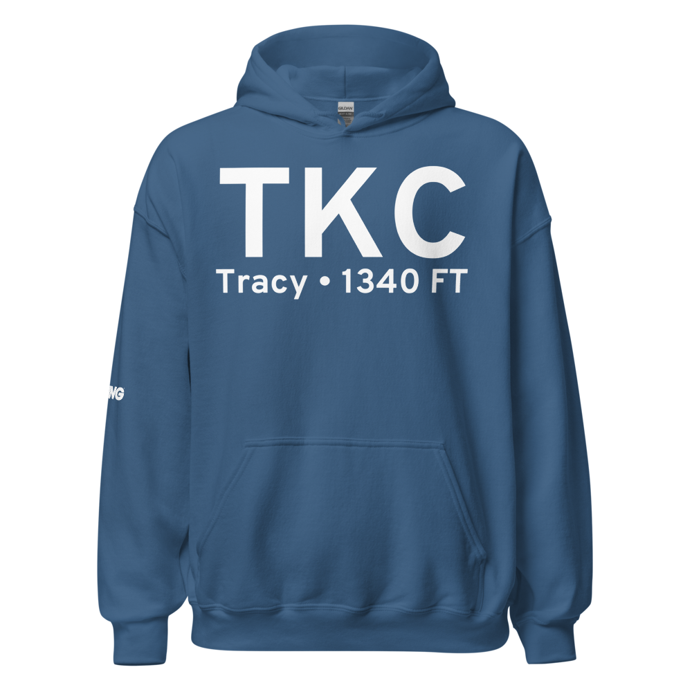 Tracy (KTKC) Airport Hoodie Sweatshirt 