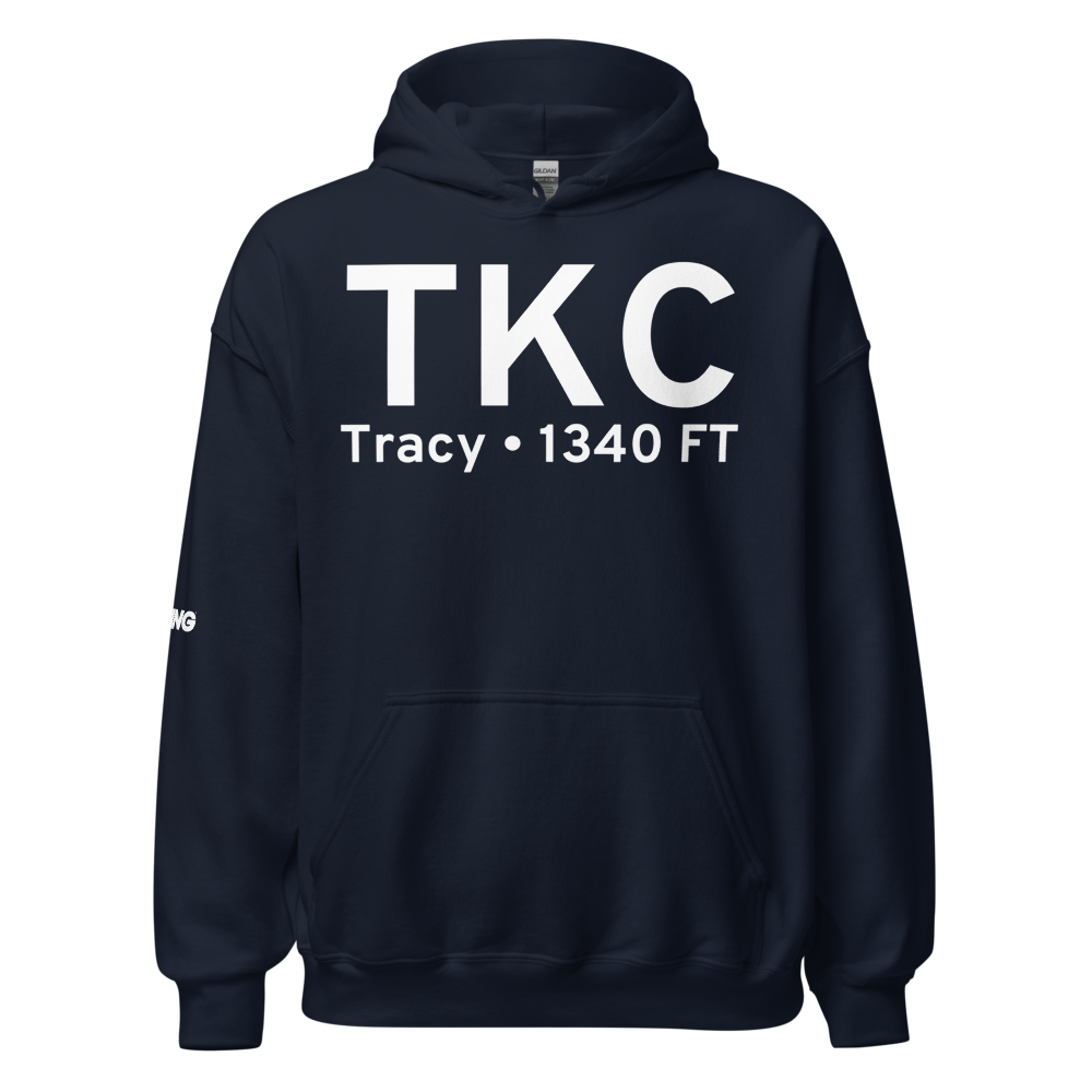 Tracy (KTKC) Airport Hoodie Sweatshirt 