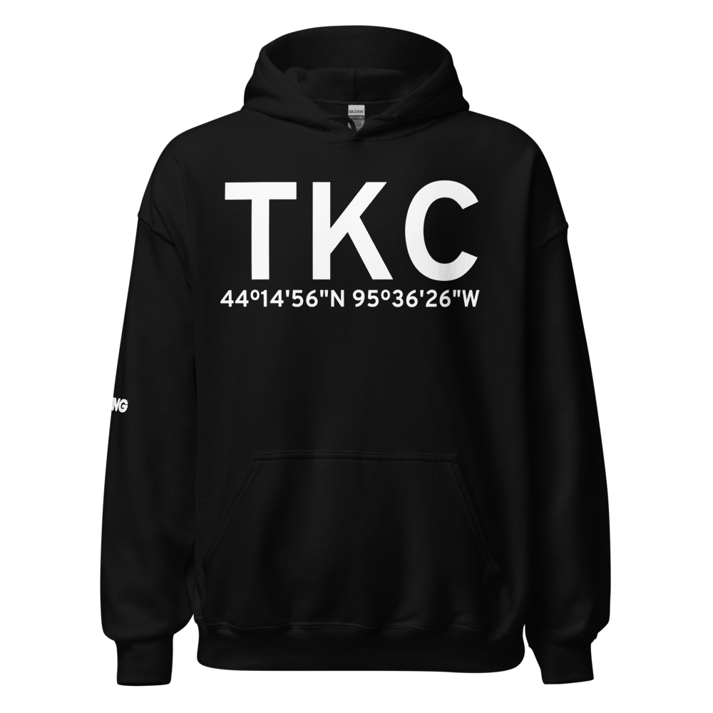 Tracy (KTKC) Airport Hoodie Sweatshirt 