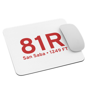 San Saba (K81R) Airport  Mouse Pad