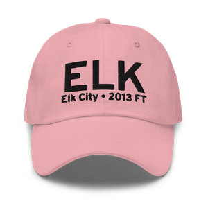 Elk City (KELK) Airport Hat
