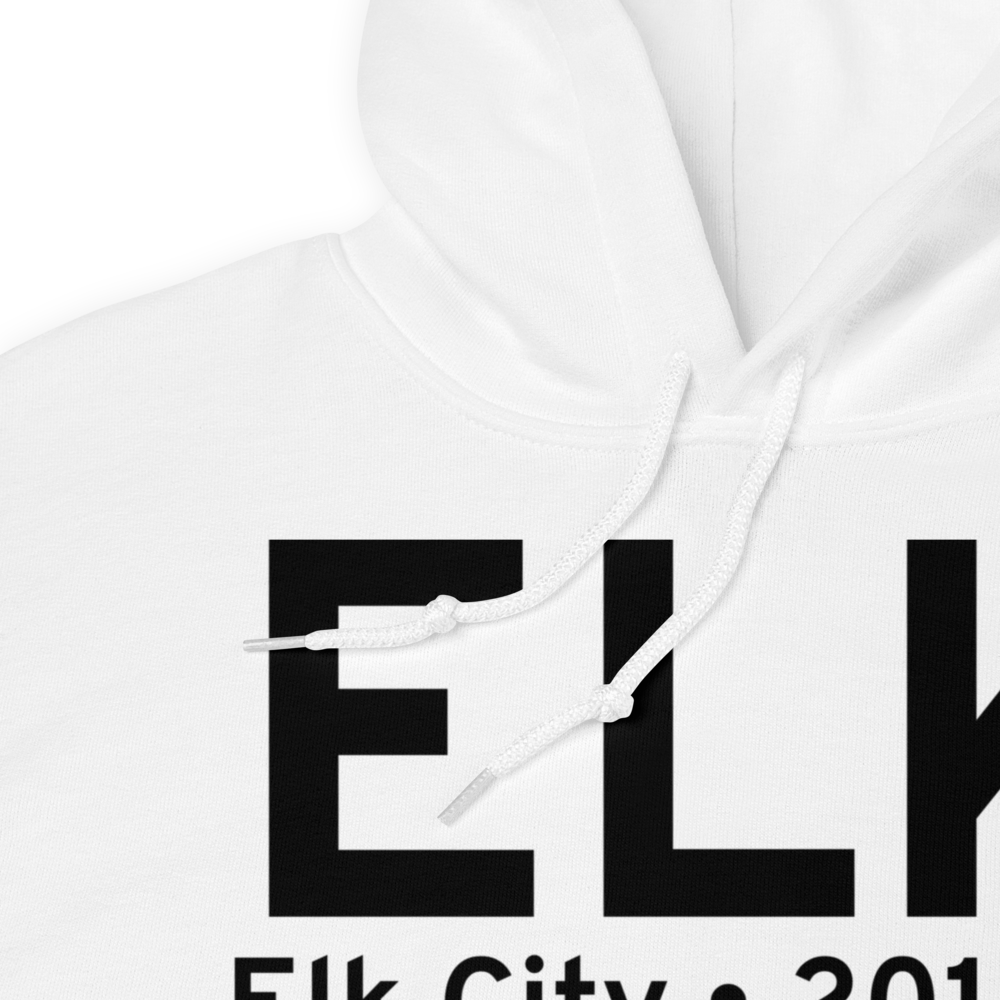 Elk City (KELK) Airport Hoodie Sweatshirt 