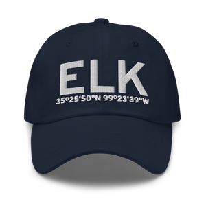 Elk City (KELK) Airport Hat