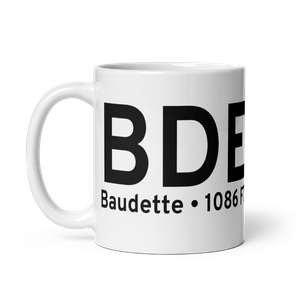 Baudette (KBDE) Airport Mug