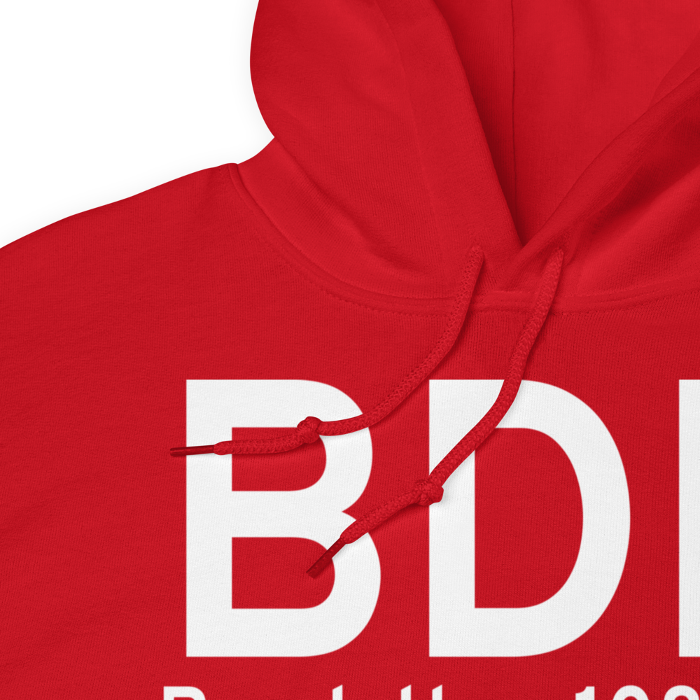Baudette (KBDE) Airport Hoodie Sweatshirt 