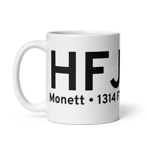 Monett (KHFJ) Airport Mug