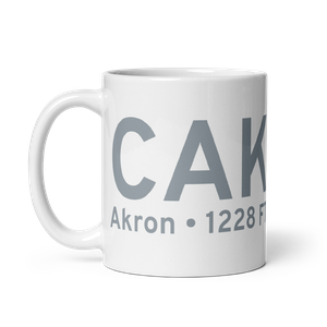 Akron (KCAK) Airport Mug