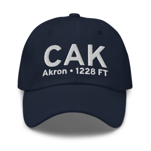 Akron (KCAK) Airport Hat