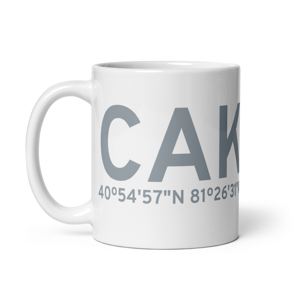 Akron (KCAK) Airport Mug 