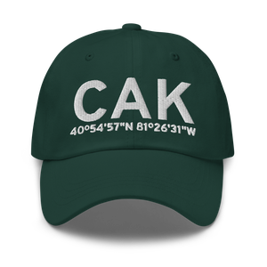 Akron (KCAK) Airport Hat