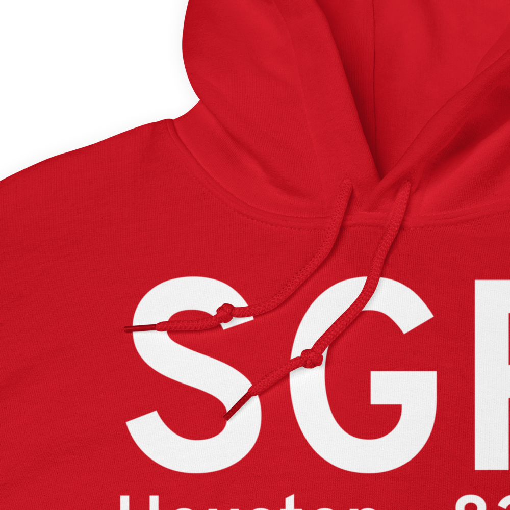 Houston (KSGR) Airport Hoodie Sweatshirt 
