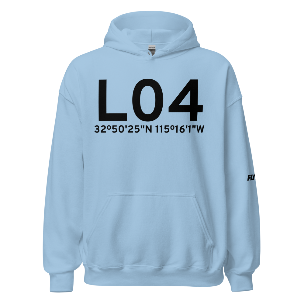 Holtville (KL04) Airport Hoodie Sweatshirt 