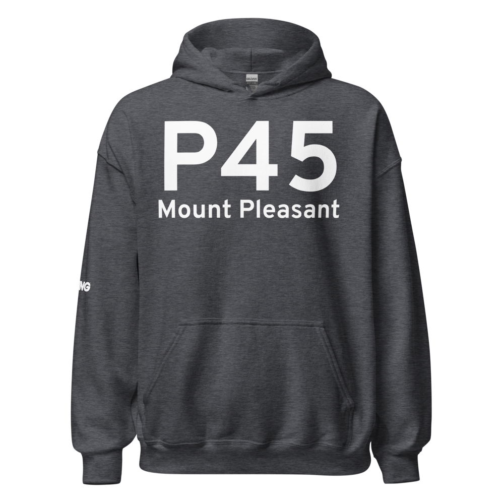 Mount Pleasant (P45) Airport Hoodie Sweatshirt 