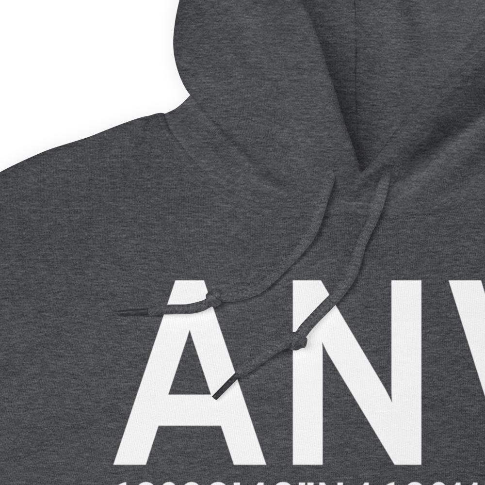 Anvik (PANV) Airport Hoodie Sweatshirt 