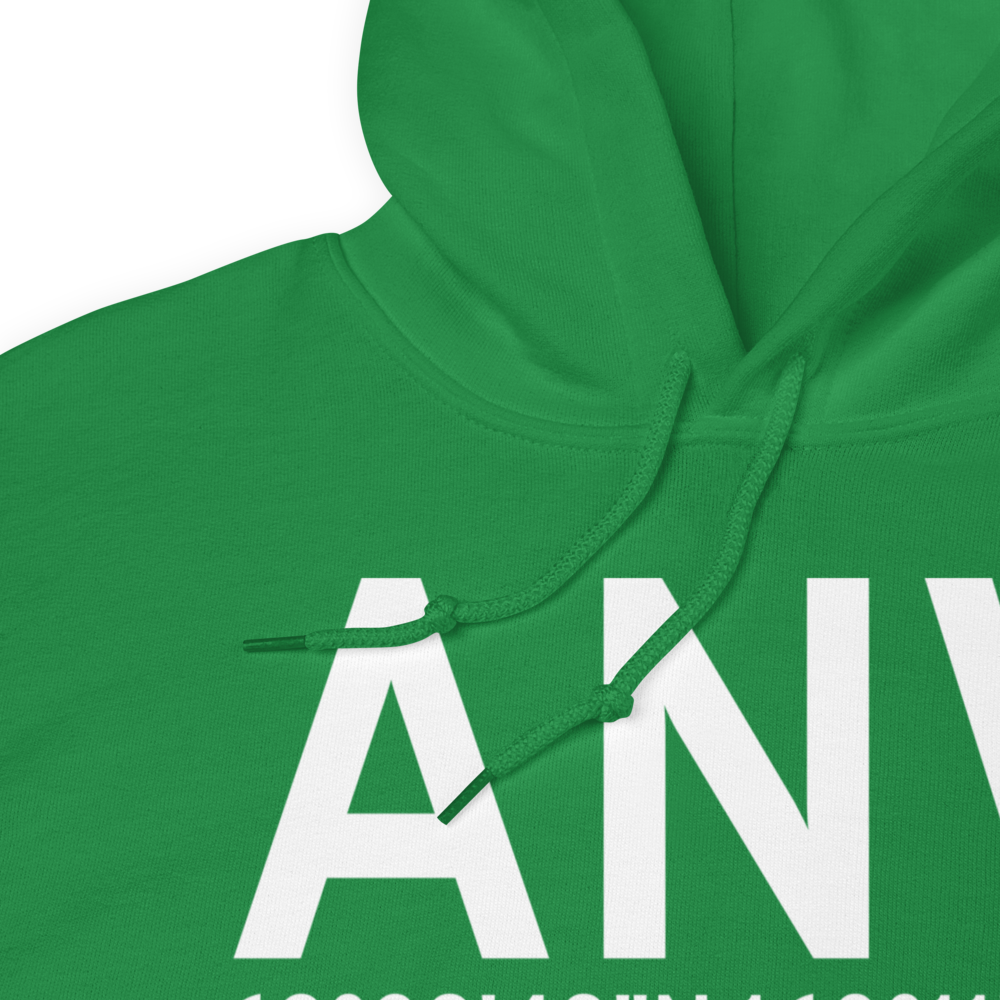 Anvik (PANV) Airport Hoodie Sweatshirt 