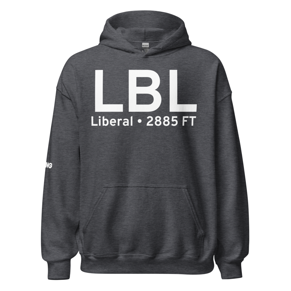 Liberal (KLBL) Airport Hoodie Sweatshirt 