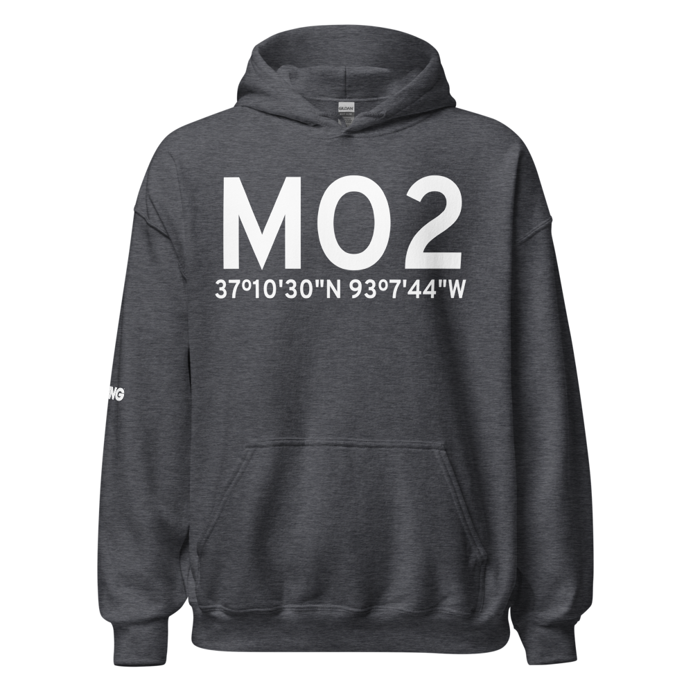 Springfield (MO2) Airport Hoodie Sweatshirt 