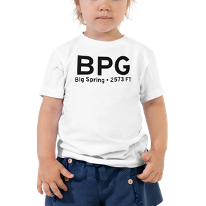 Big Spring (KBPG) Airport Toddler T-Shirt