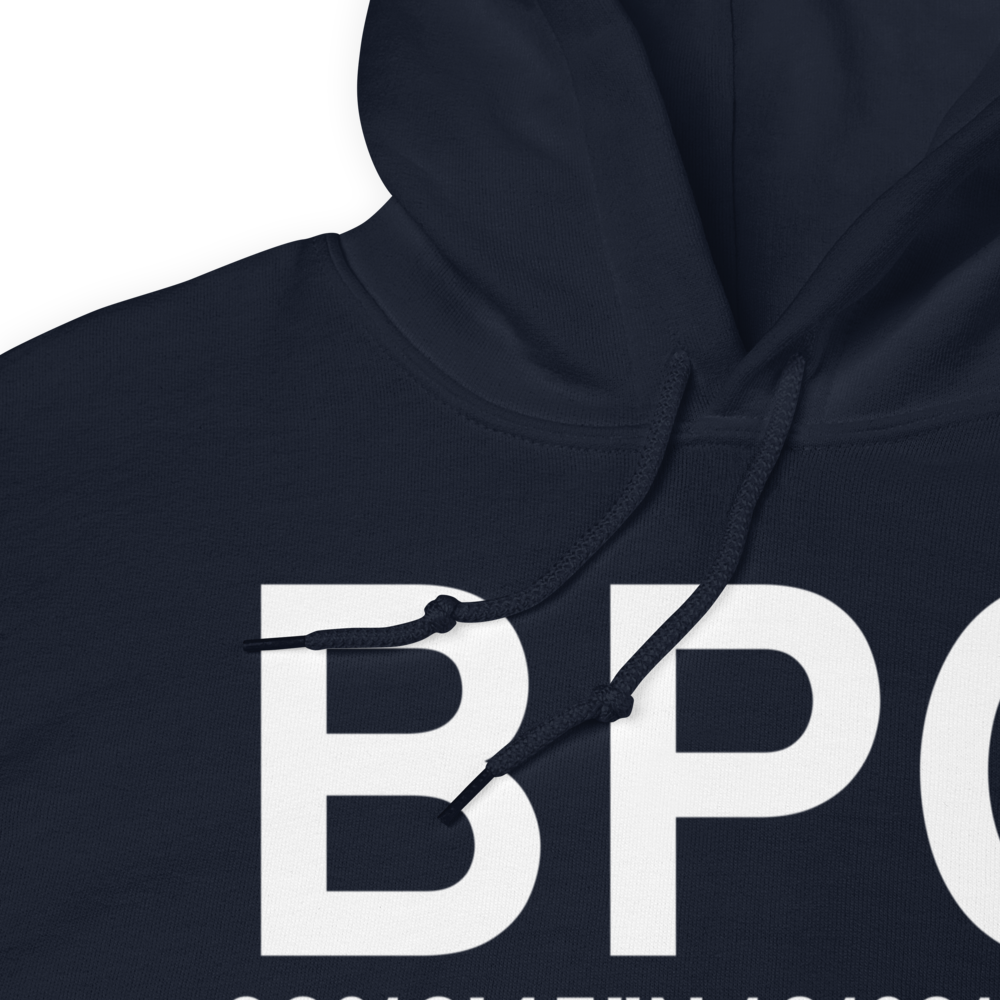 Big Spring (KBPG) Airport Hoodie Sweatshirt 