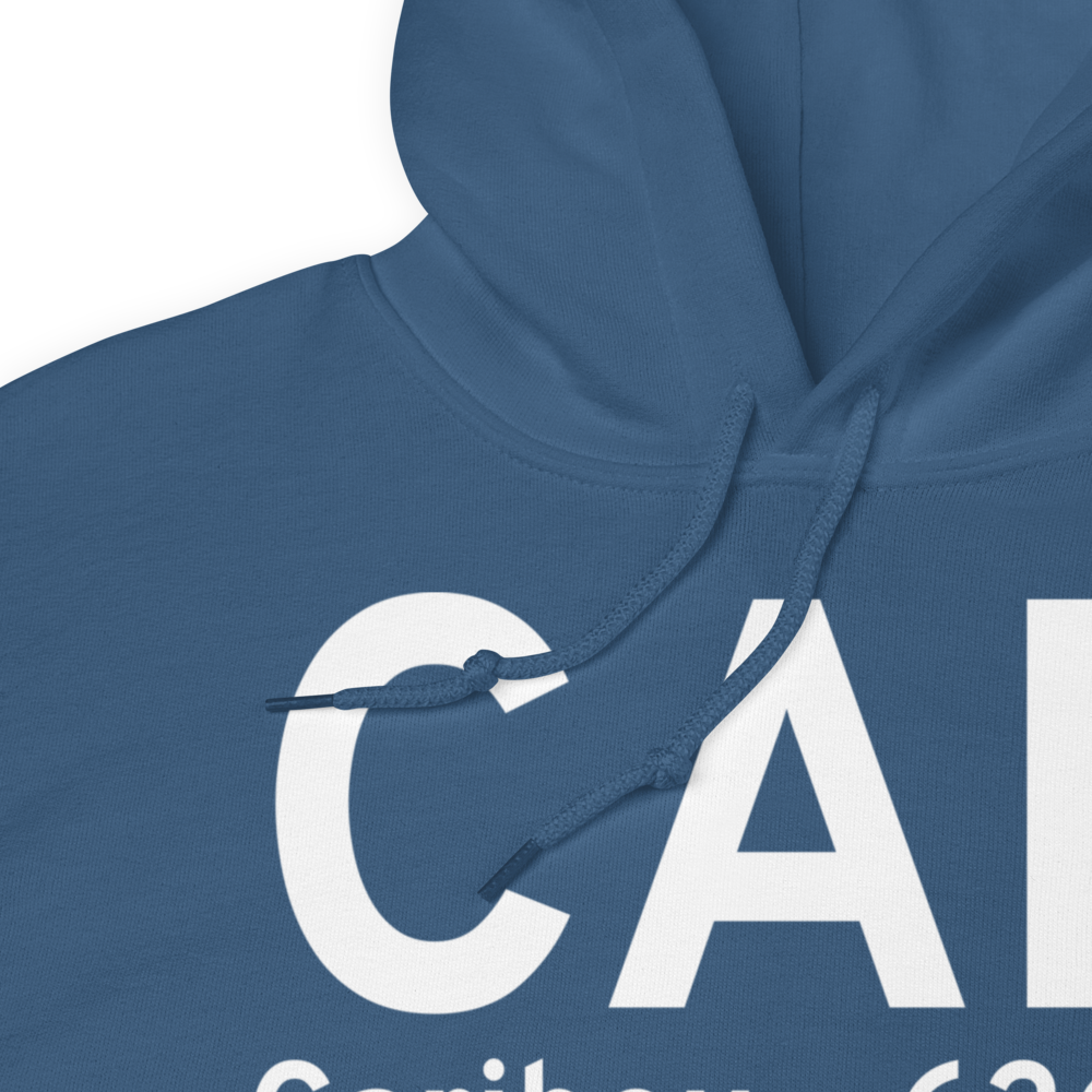Caribou (KCAR) Airport Hoodie Sweatshirt 