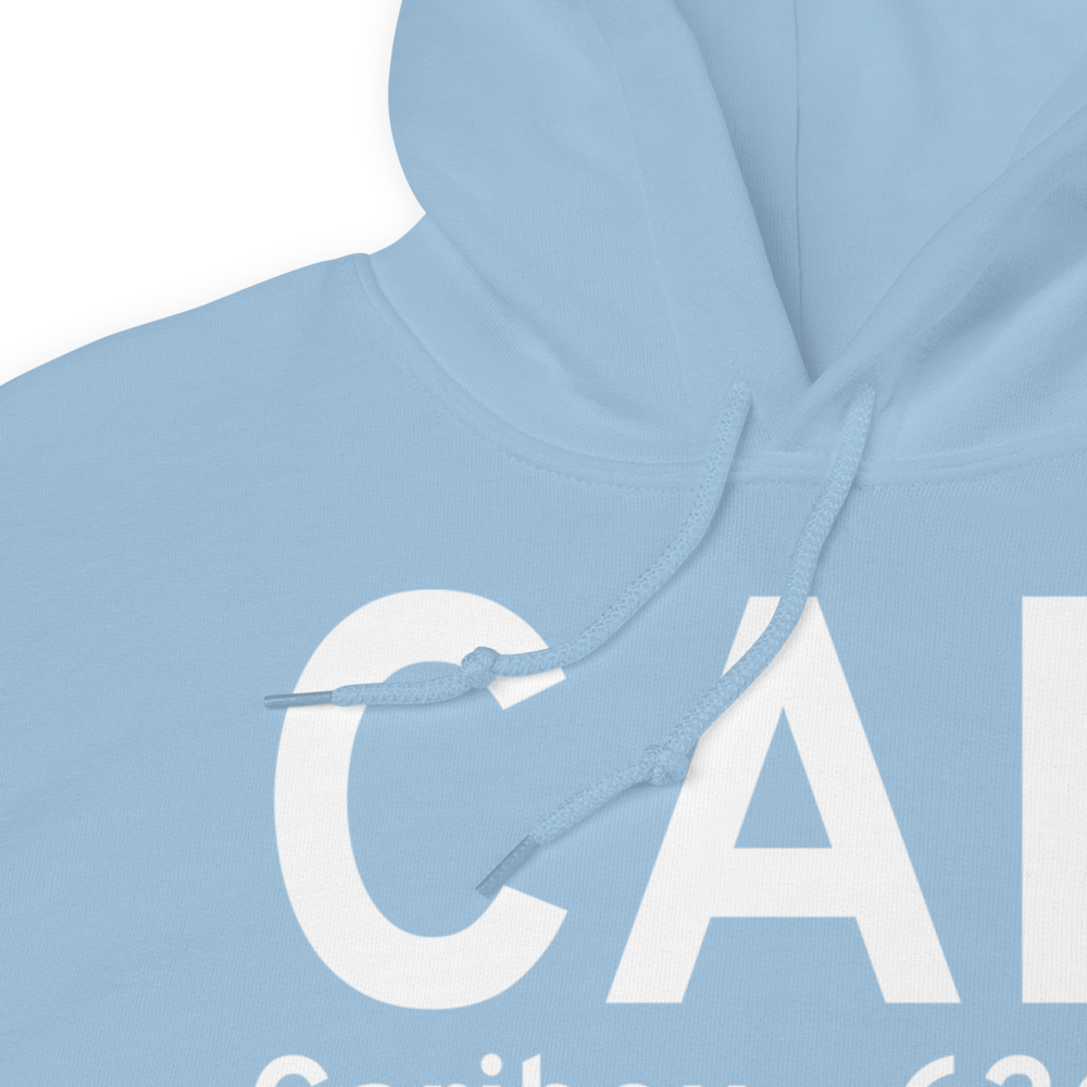 Caribou (KCAR) Airport Hoodie Sweatshirt 