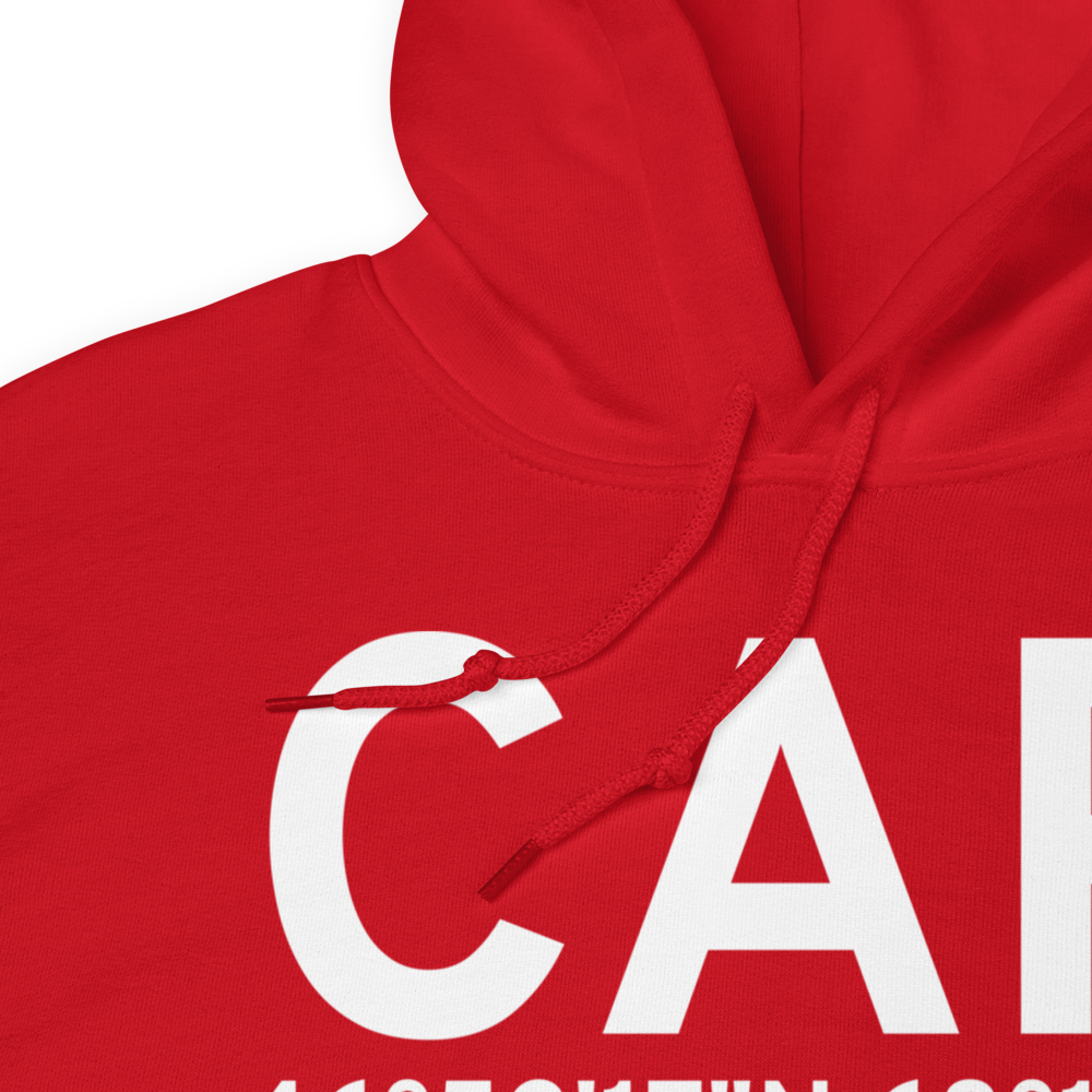 Caribou (KCAR) Airport Hoodie Sweatshirt 
