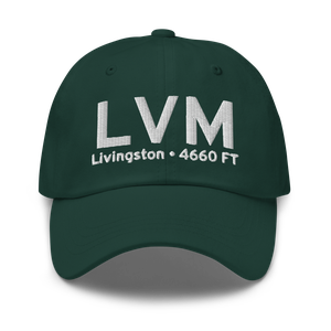 Livingston (KLVM) Airport Hat