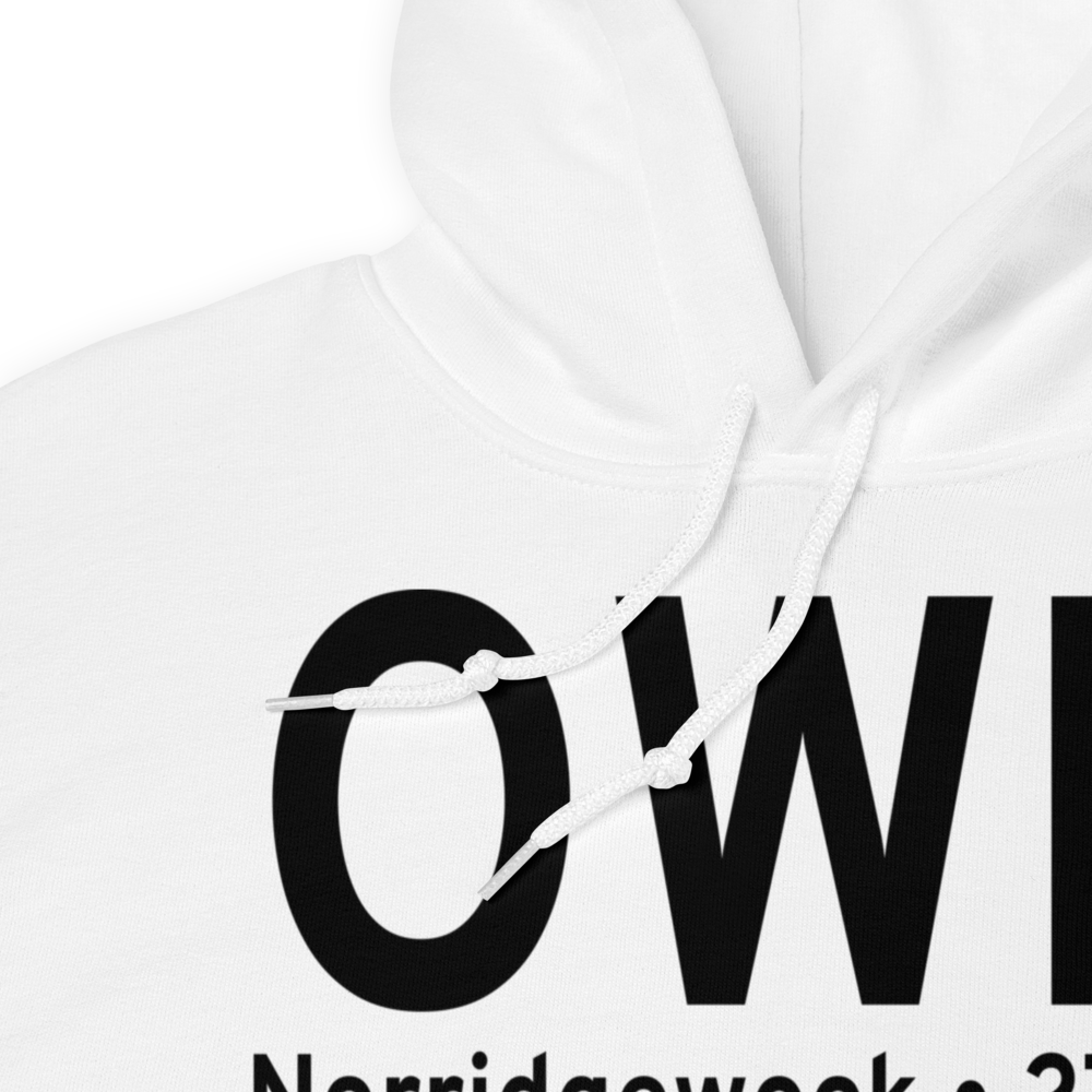 Norridgewock (KOWK) Airport Hoodie Sweatshirt 